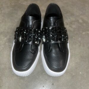 Karl Lagerfeld Black and White Sneakers